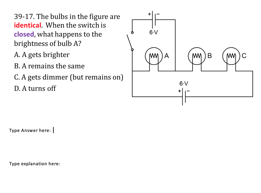 Solved 3918. When the switch is closed, what happens to the