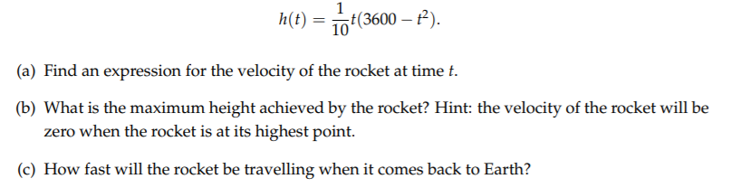 Solved An Experimental Rocket Is Fired From A Facility In | Chegg.com