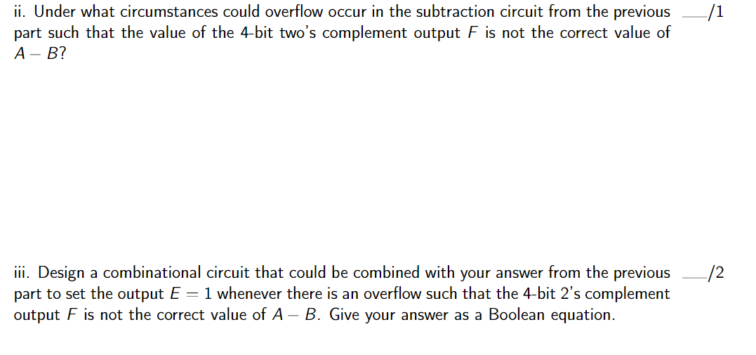 Parallel Adder And Parallel Subtractor Geeksforgeeks