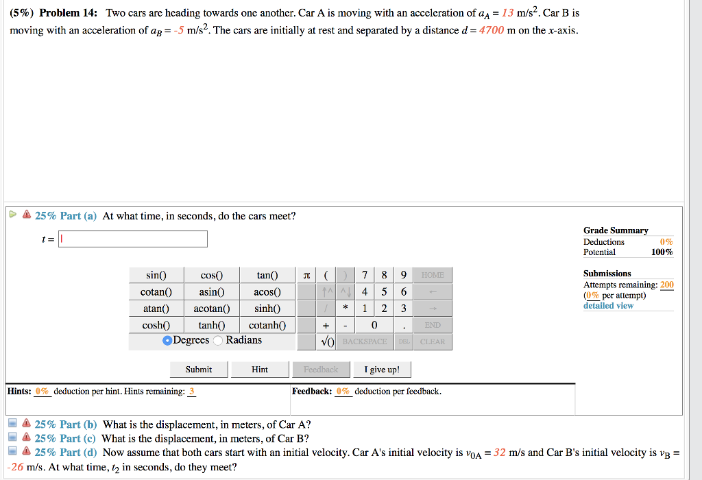 solved-5-problem-14-two-cars-are-heading-towards-one-chegg