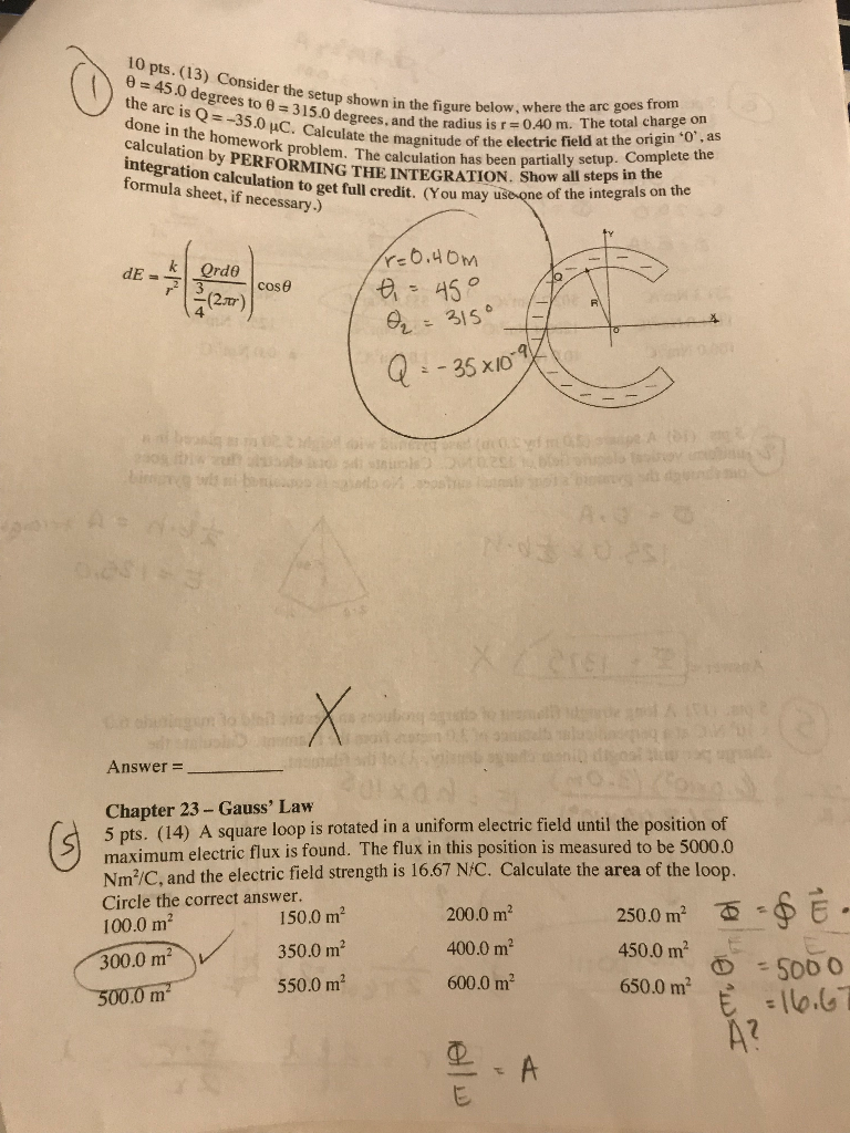 Solved 10 Pts 13 Consider The Setup Shown In 0 45 0 Chegg Com