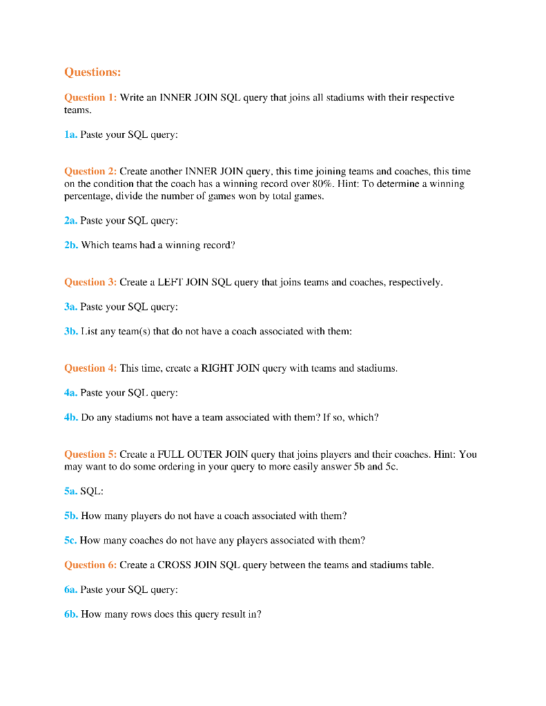 TINST 311: Database Management &amp; Data Analysis Lab 5: | Chegg.com
