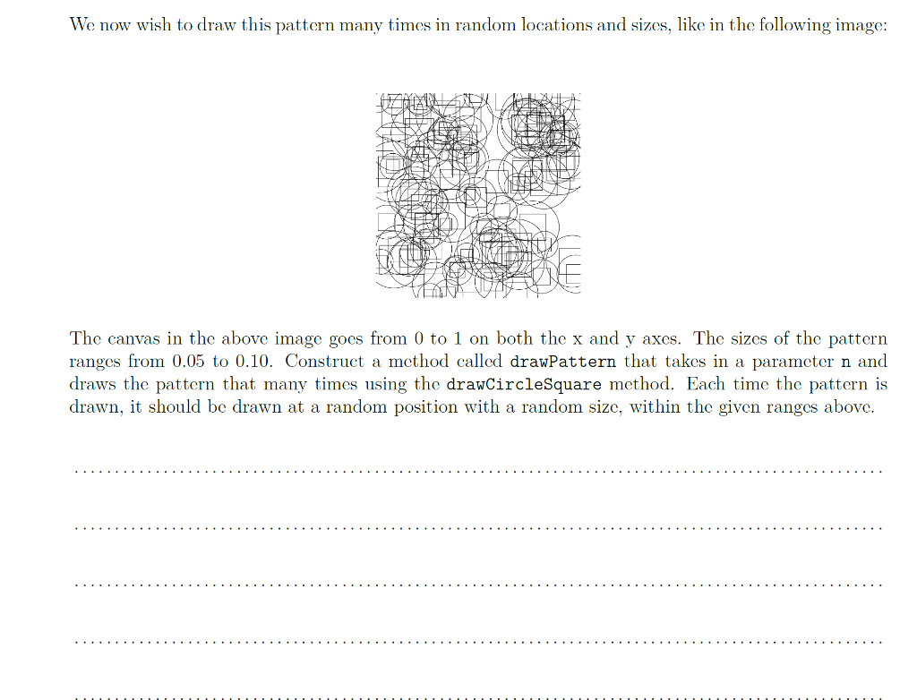 Solved The Sedgewick’s StdDraw API includes the following | Chegg.com
