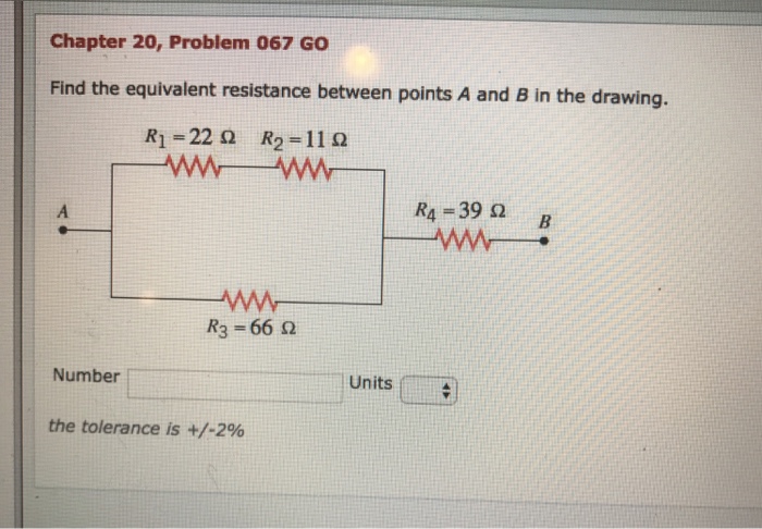Solved Find the equivalent resistance between points A and B | Chegg.com