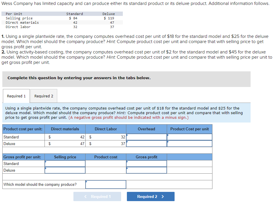 solved-wess-company-has-limited-capacity-and-can-produce-chegg