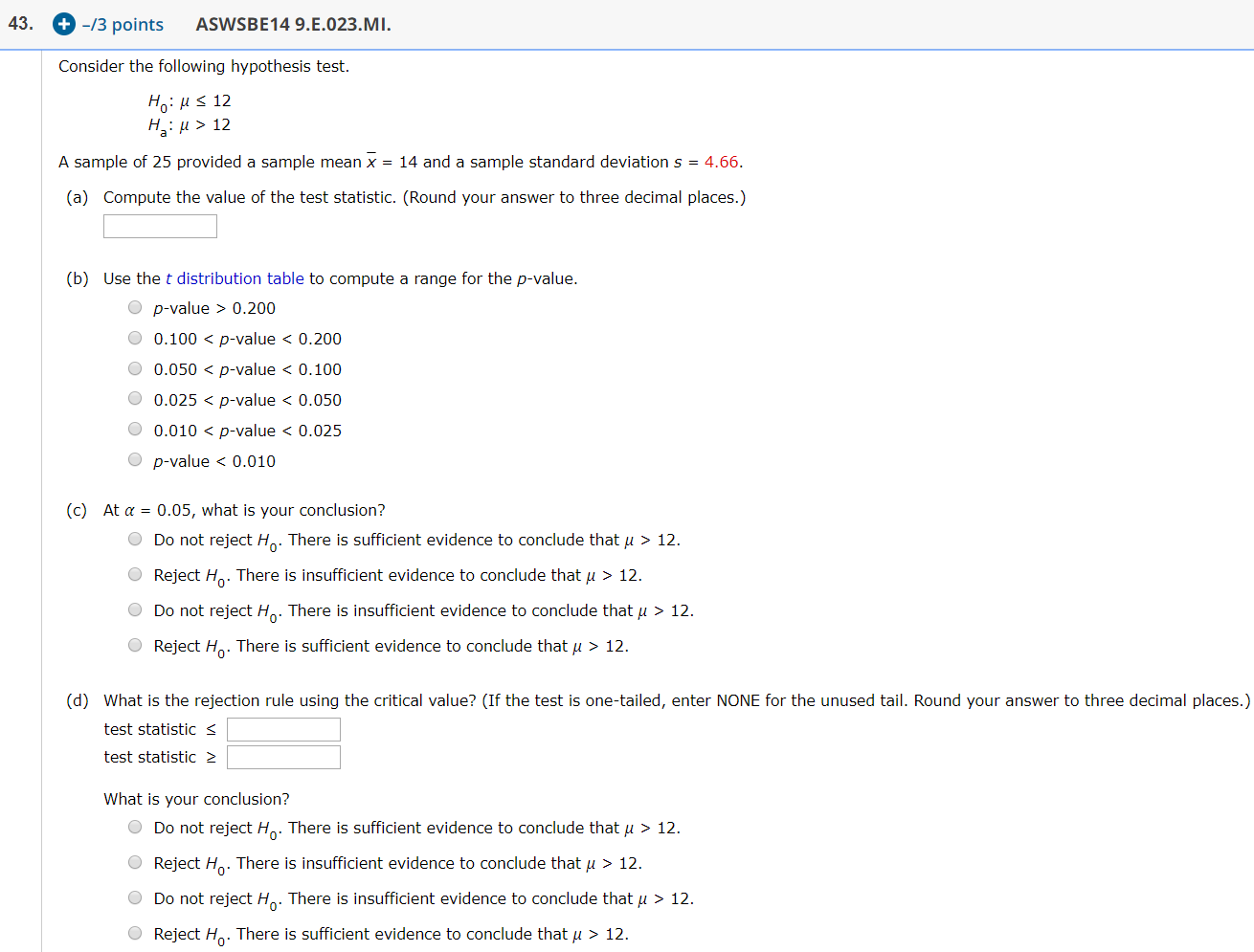 Solved 43 3 Points Aswsbe14 9 E 023 Mi Consider The Chegg Com