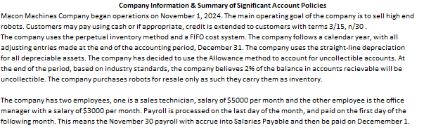 Company Information \& Summary of Significant Account | Chegg.com