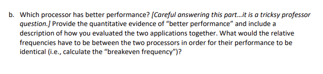 Solved Performance Analysis You Are In Charge Of Selecting | Chegg.com