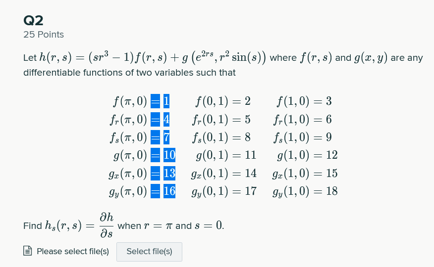 Solved Q2 25 Points Let H R 8 P3 1 F R 8 G E2 Chegg Com