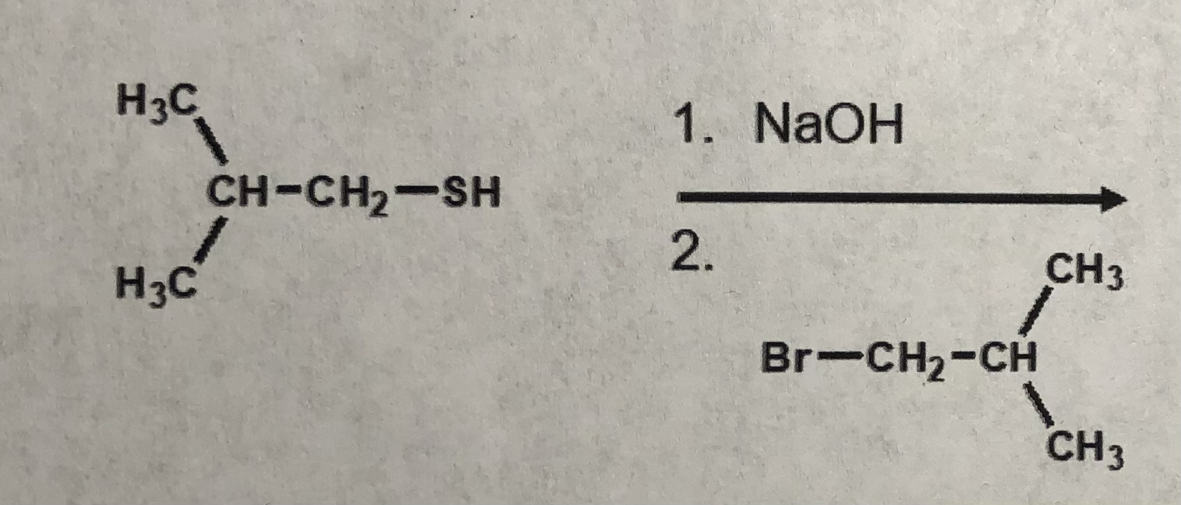 Solved 1. NaOH 2. | Chegg.com