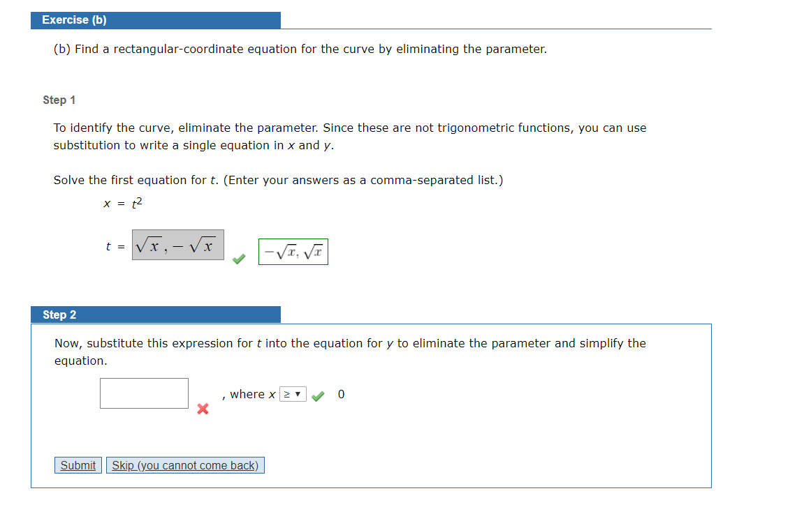 Solved Exercise (b) (b) Find A Rectangular-coordinate | Chegg.com