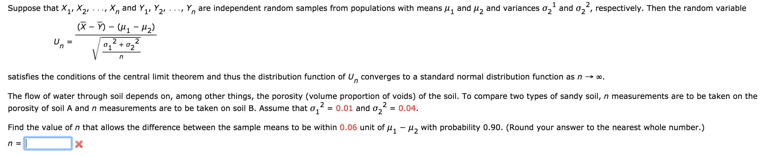 Solved Suppose that X1, X2, , X, and Y1, Y2,,