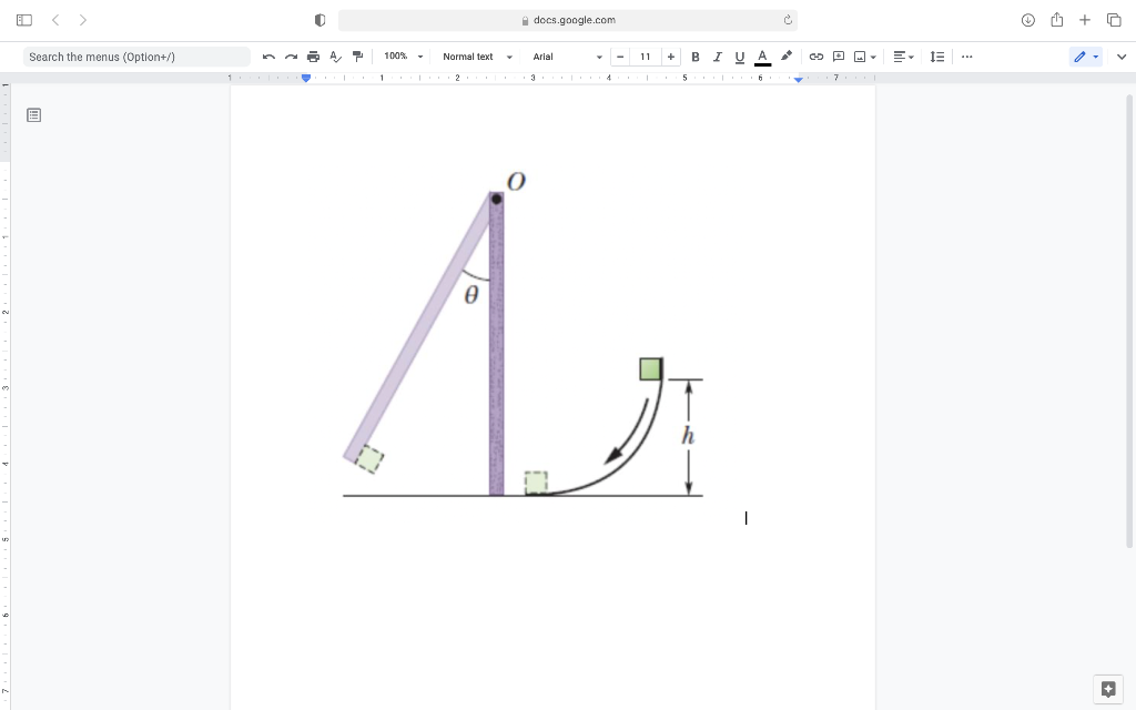 Solved Q10) Block and Pendulum A small 0.1 [𝑘𝑔] block | Chegg.com