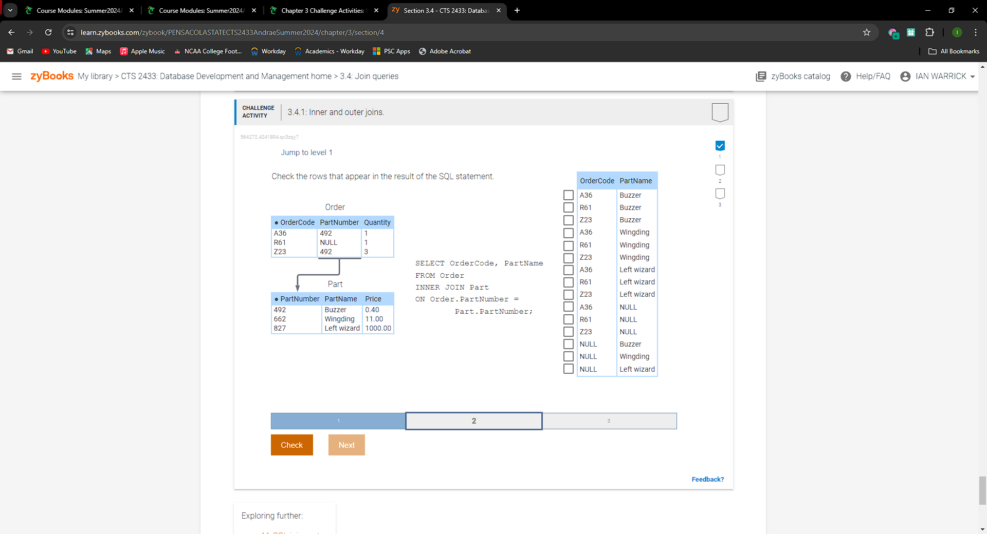 Please see the image, I have gotten given the | Chegg.com