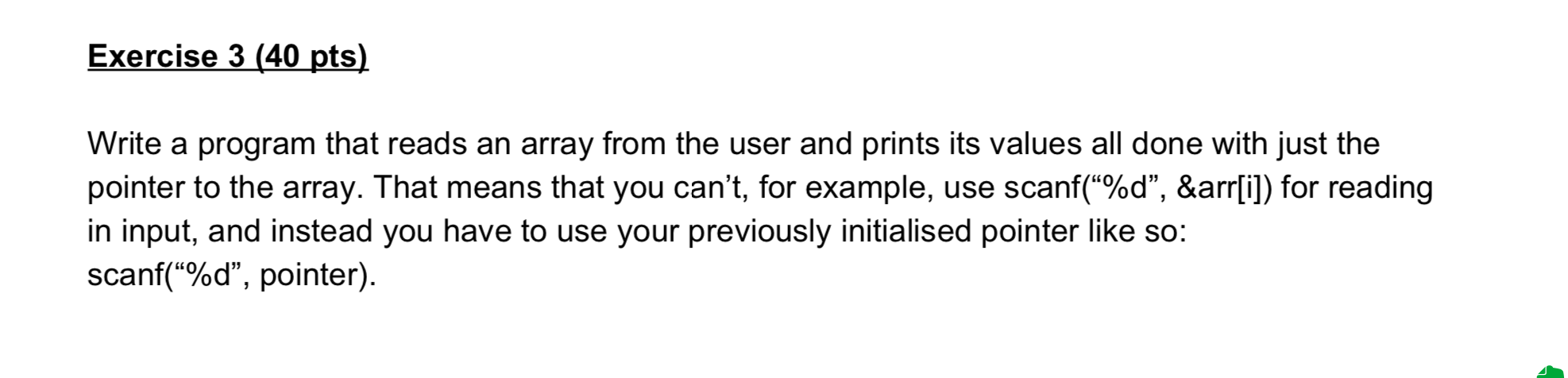 Solved Exercise 3 (40 pts) Write a program that reads an | Chegg.com