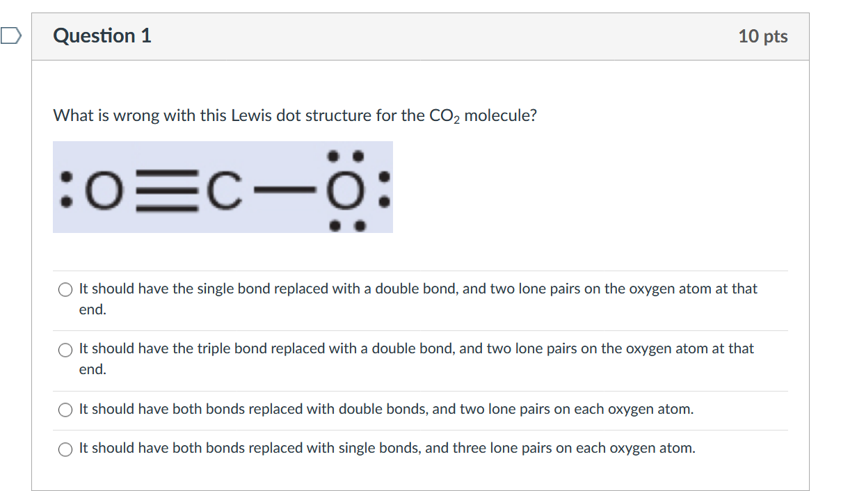 co2 lewis dot structure