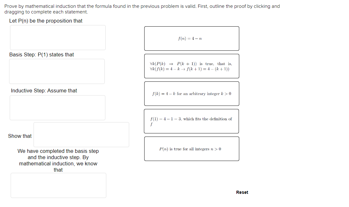 Solved Prove by mathematical induction that the formula | Chegg.com