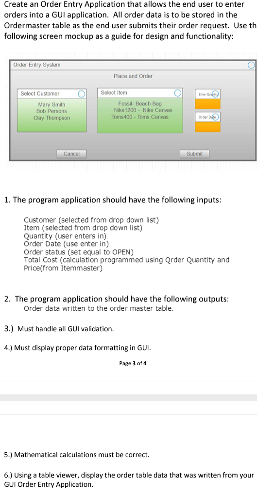 B. Creation Of Database (Development Task 1) Create A | Chegg.com