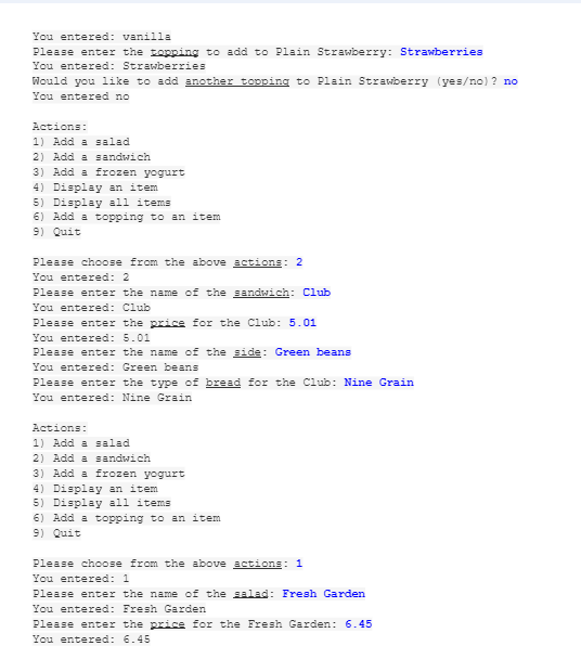 Solved This is Java. For this project, you get to design | Chegg.com