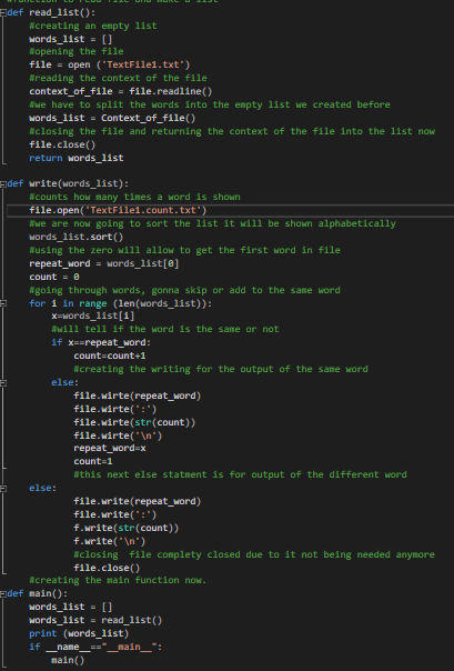 I need help understanding why my program in python | Chegg.com