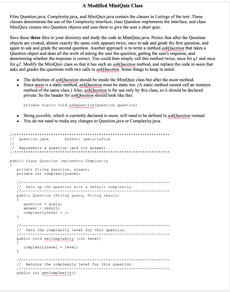 Can you do in a complete code and go through as the | Chegg.com