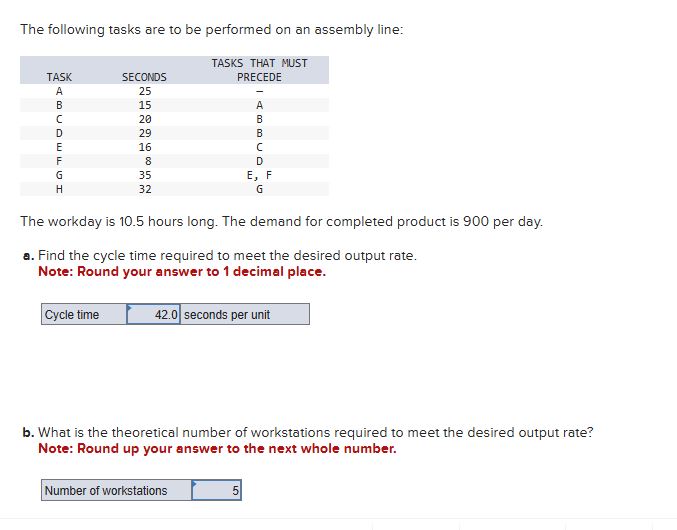 Solved Please fill in the answers in the work station | Chegg.com