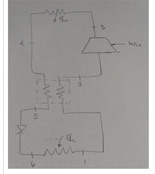 Solved An ideal vapor compression refrigeration cycle is | Chegg.com