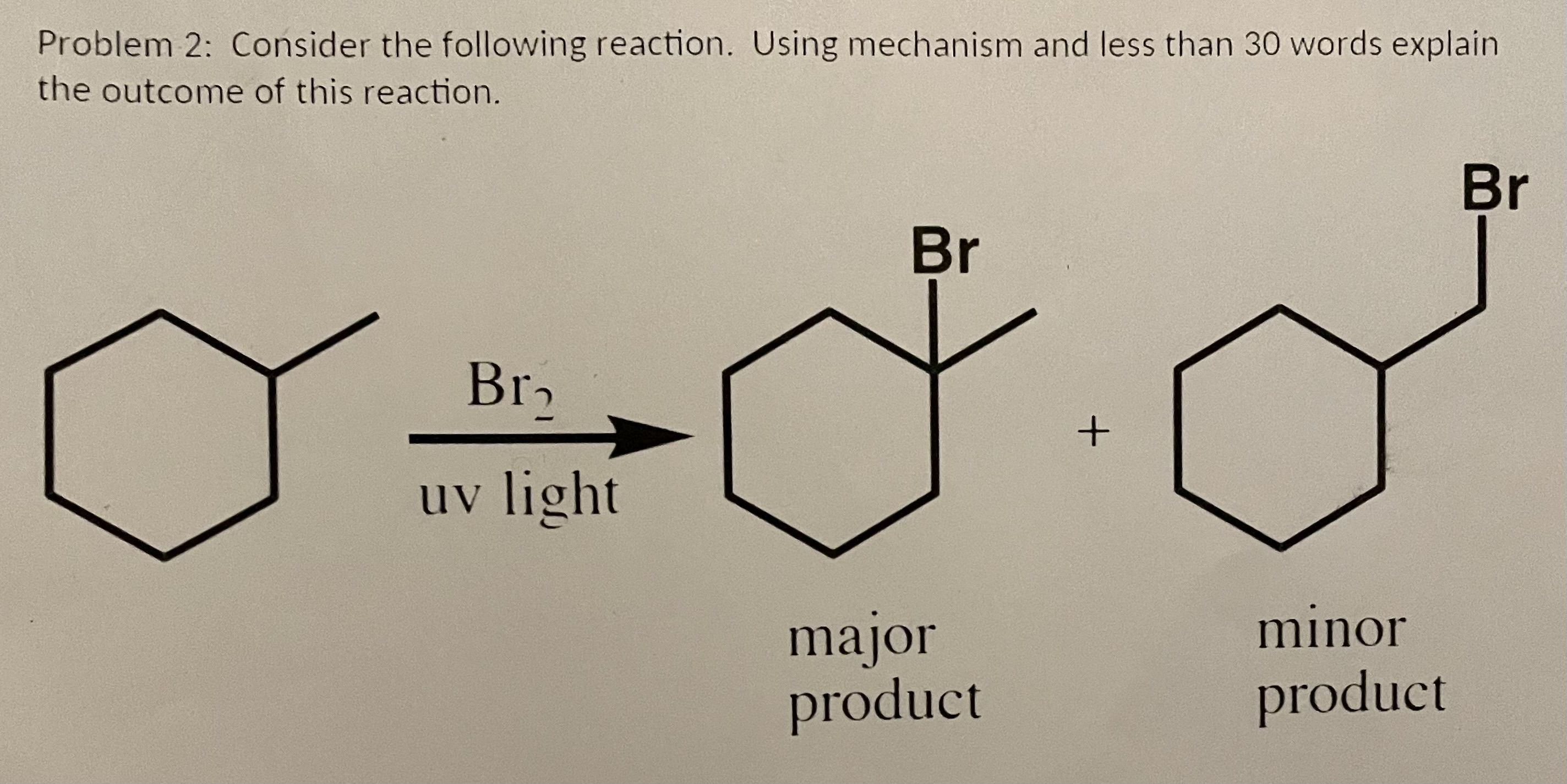 Solved Problem 1: Draw the mechanism of the following | Chegg.com