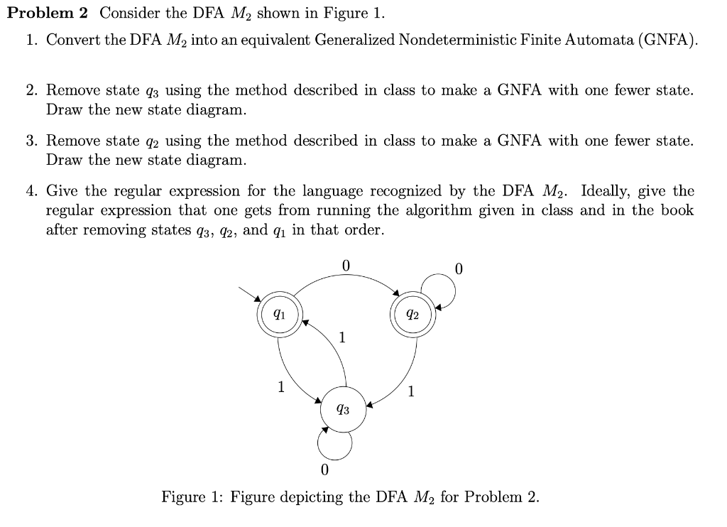 solved-problem-2-consider-the-dfa-m2-shown-in-figure-1-1-chegg