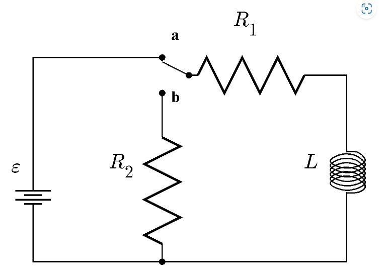 Solved Two resistors, R1 = 350 Ω and R2 = 425 Ω, an inductor