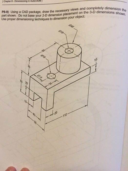 Solved Please help if familiar with autocad. I already have | Chegg.com