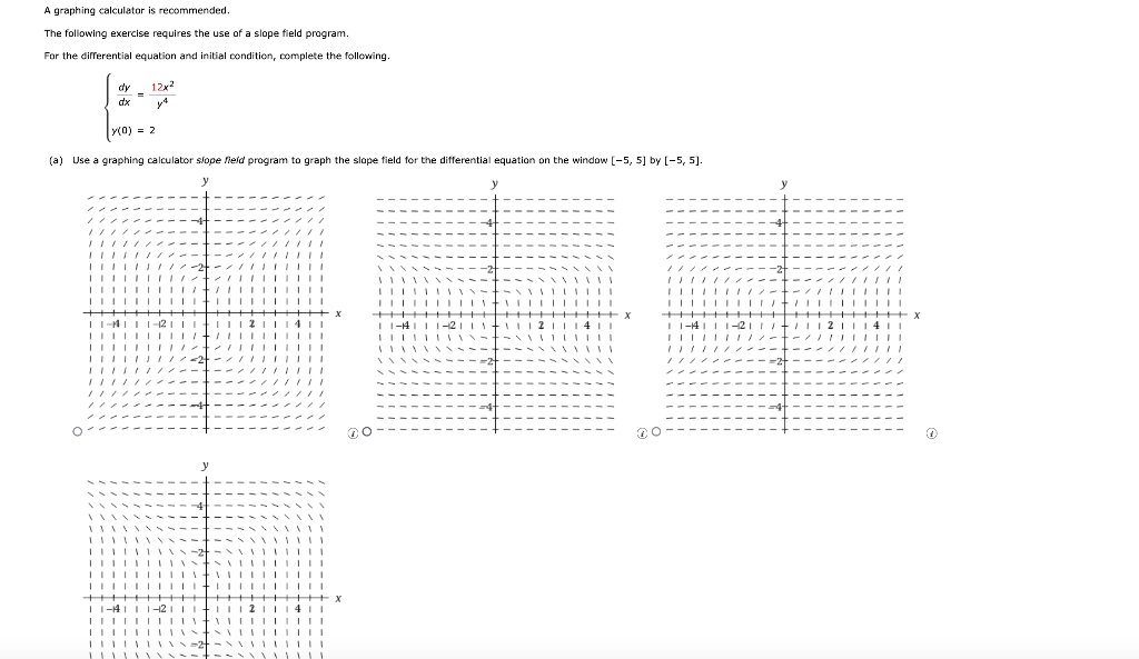 Solved A graphing calculator is The following