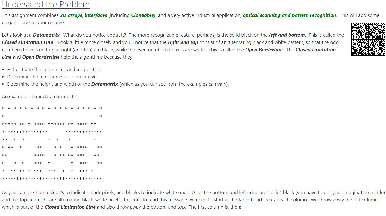 Solved Understand the Problem This assignment combines 2D | Chegg.com