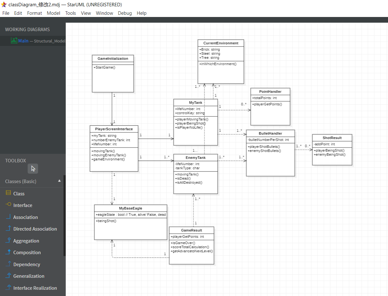 MAKE THE CRUDE MATRIX BASED ON THESE CLASS DIAGRAM, | Chegg.com