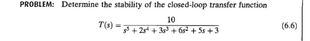 Solved PROBLEM: Determine the stability of the closed-loop | Chegg.com
