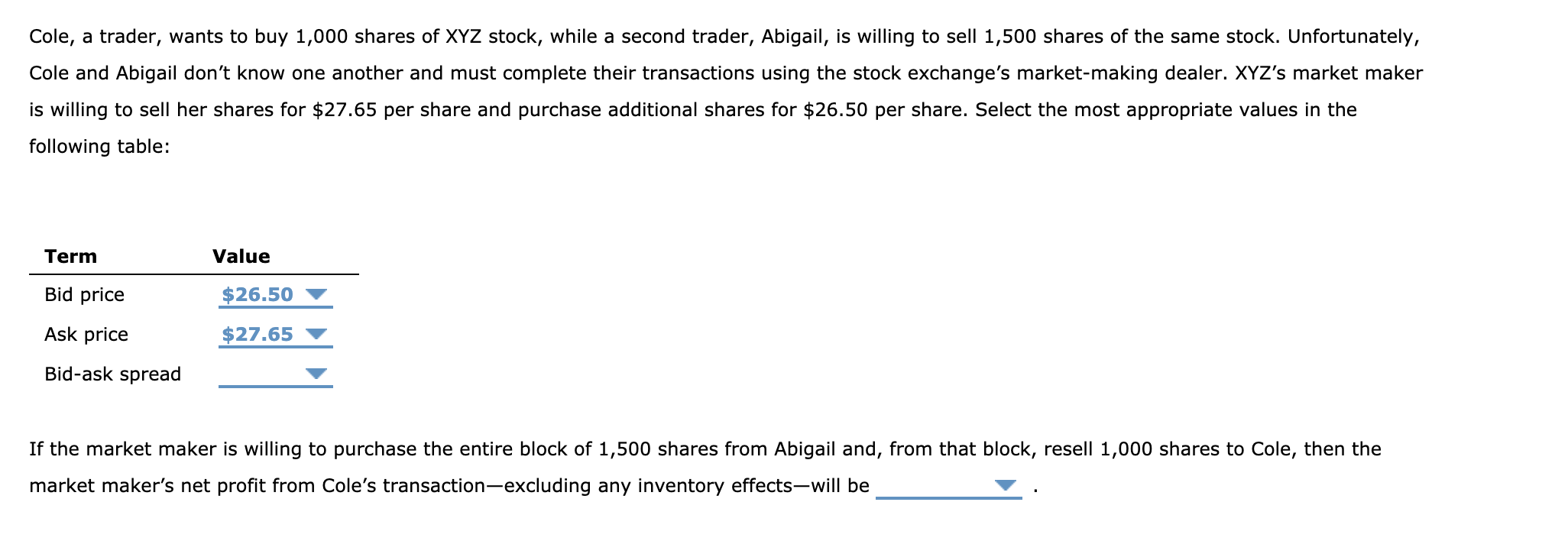 solved-cole-a-trader-wants-to-buy-1-000-shares-of-xyz-chegg