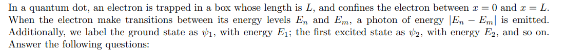 Solved Sketch the wave function for the ground state and | Chegg.com
