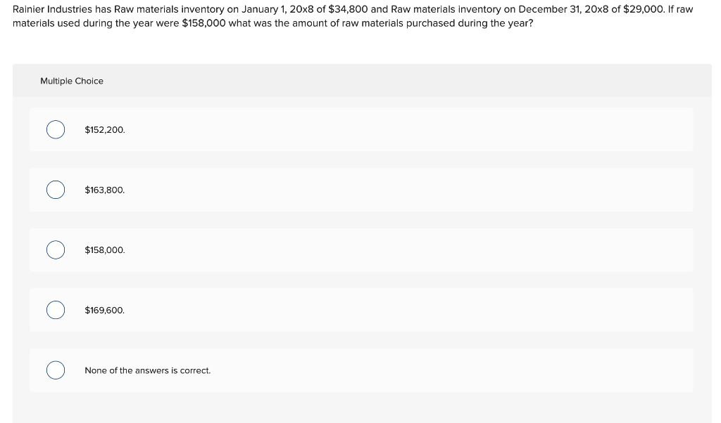 solved-rainier-industries-has-raw-materials-inventory-on-chegg