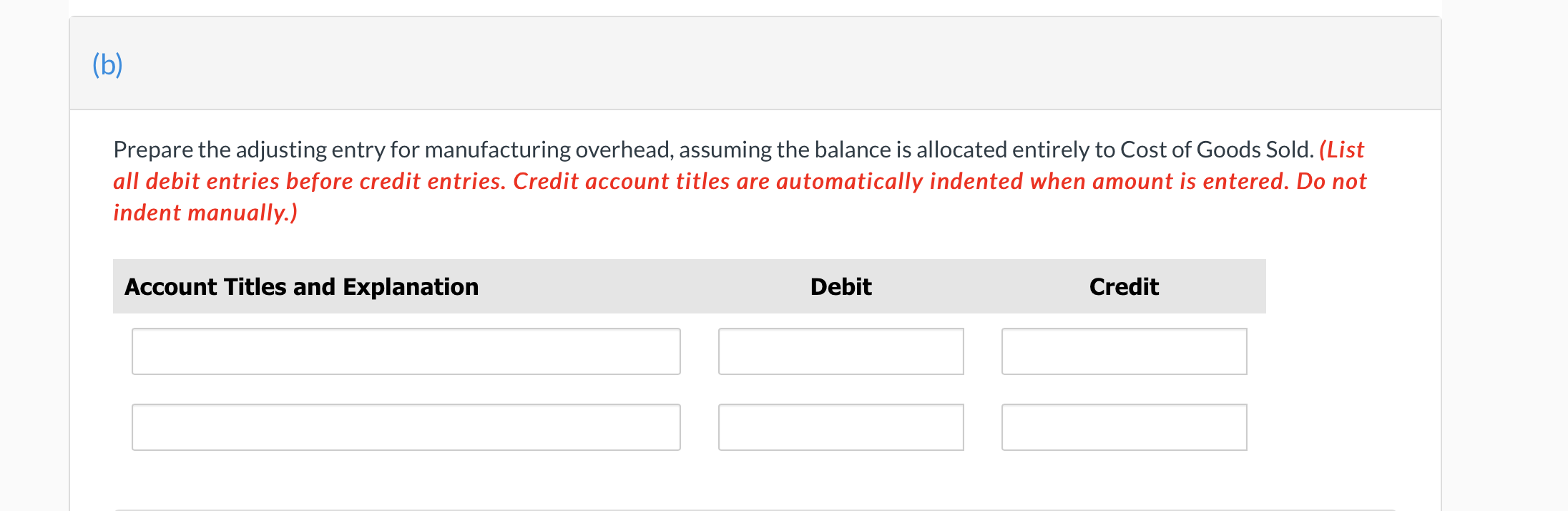 Solved For The Year Ended December 31,2022 , The Job Cost | Chegg.com