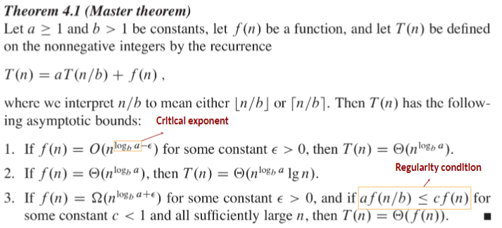 Solved Use The Master Theorem To Solve The Following | Chegg.com