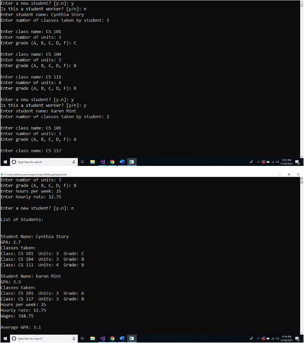 C++ Define a class called Class (uppercase C), with
