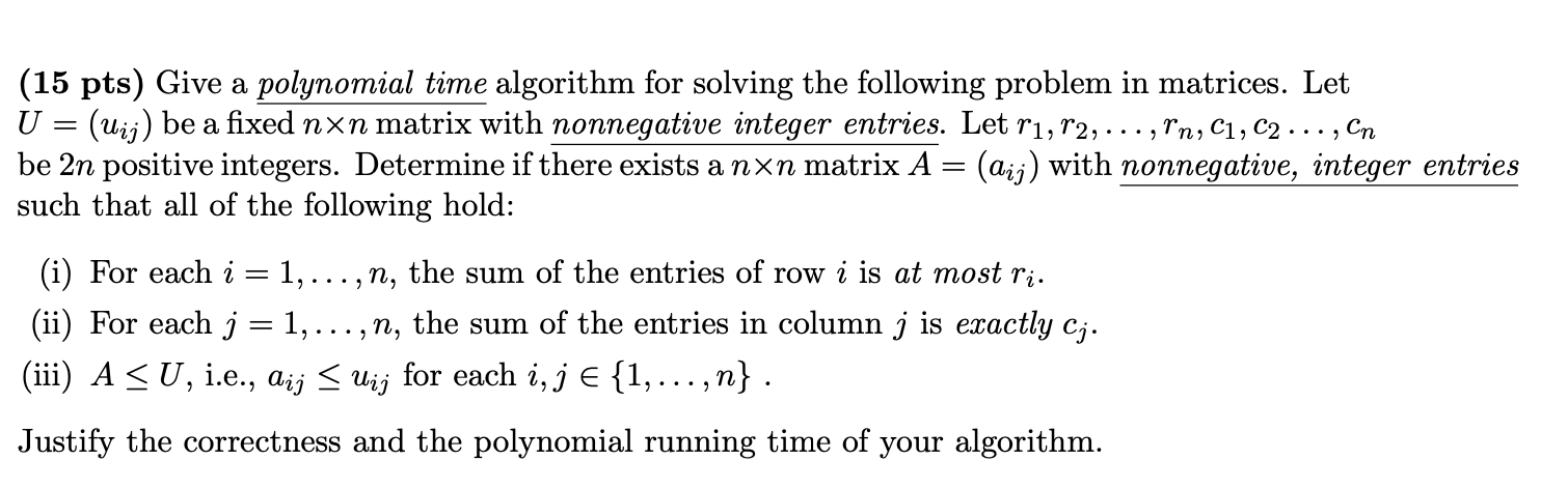 problem solving polynomial time