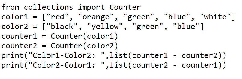 Solved Q23 Color1-Color2: ['red', 'white'] , | Chegg.com