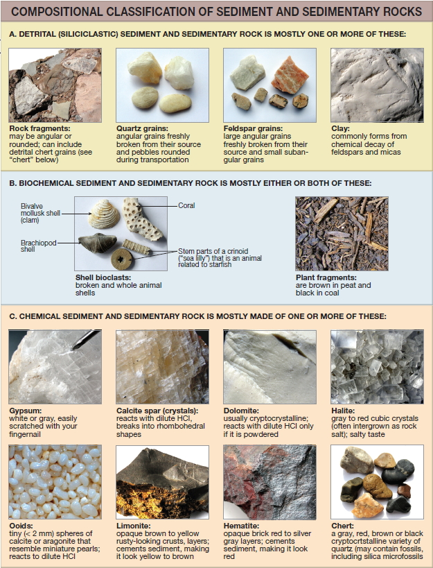 Solved: Part A Sedimentary Rock Texture Describes How The ... | Chegg.com