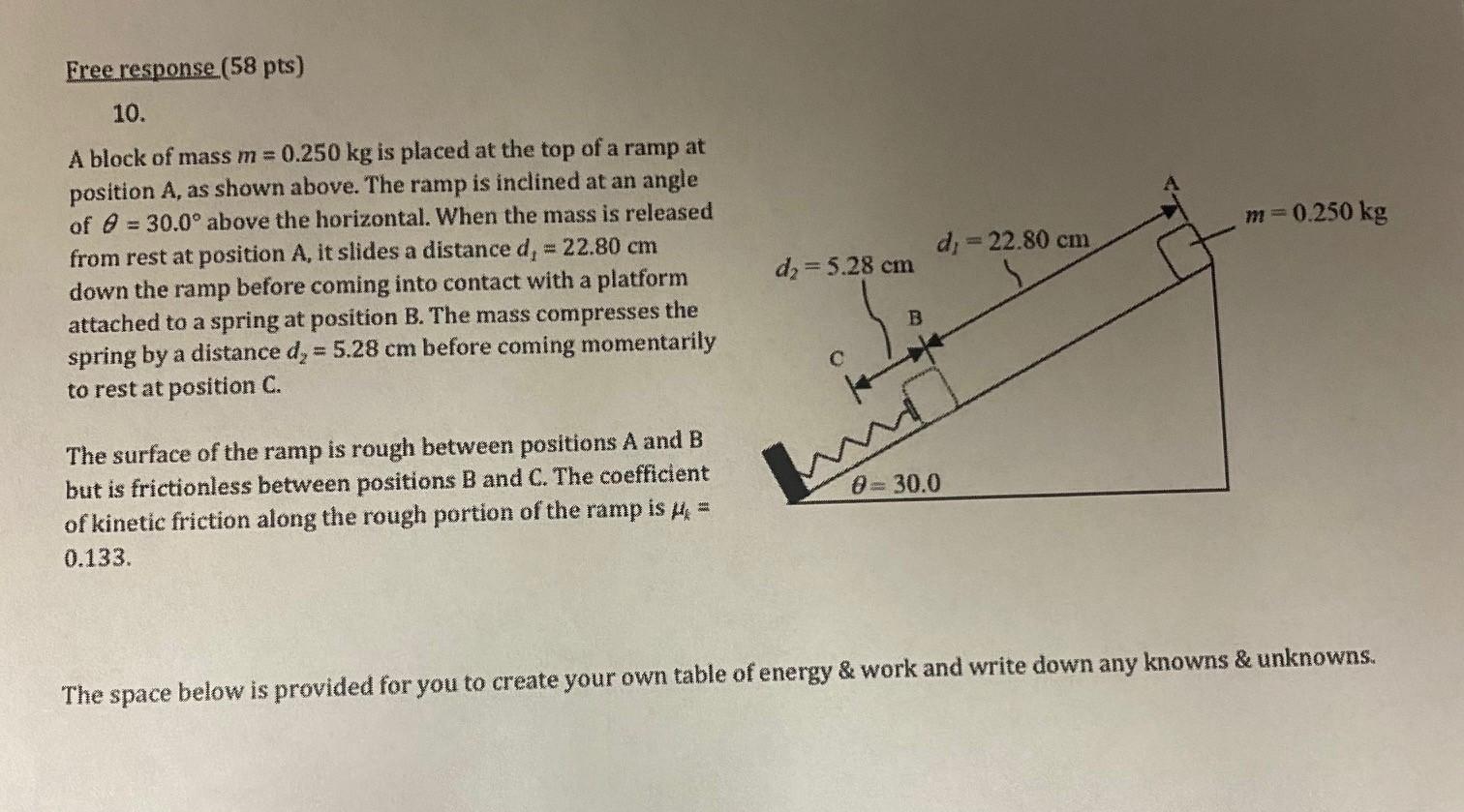 A Calculate The Gravitational Potential Energy When Chegg Com