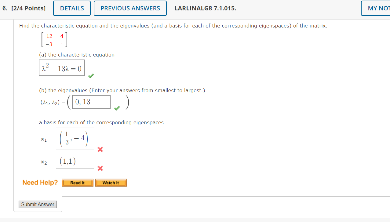 Solved I am having trouble with the second part of the | Chegg.com