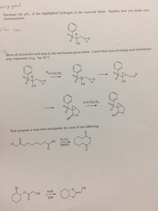 Solved Draw a stepwise mechanism for the following | Chegg.com