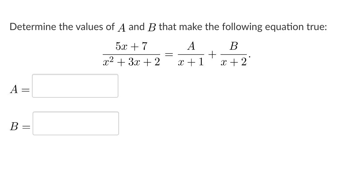 Solved Determine The Values Of A And B That Make The | Chegg.com