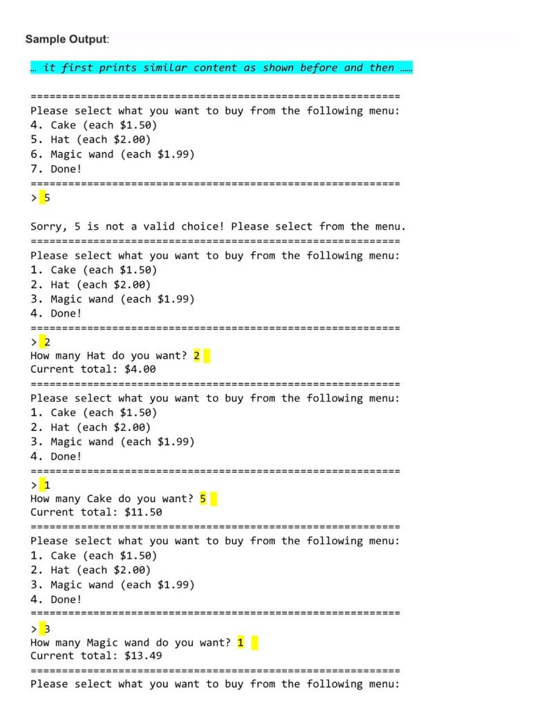 Solved Problem 1 For this assignment you will develop an | Chegg.com
