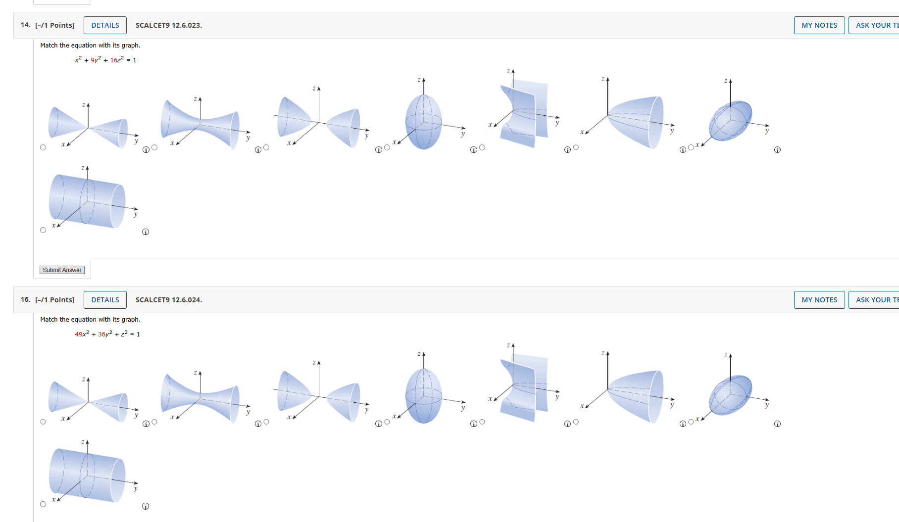 x 2 9 y 2 16 1 graph